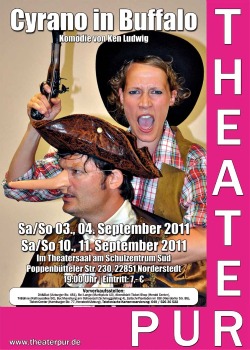 L'affiche du spectacle. © www.theaterpur.de